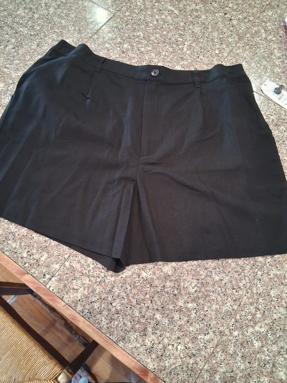 Black Classic Tailored Shorts